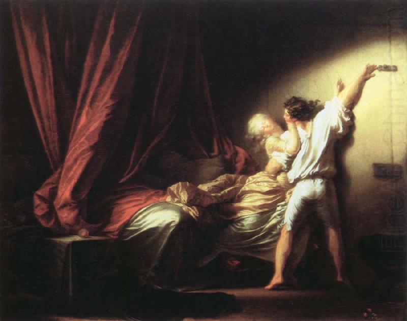 the bolt, Jean-Honore Fragonard